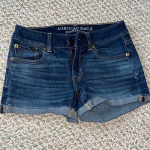 American eagle jean shorts